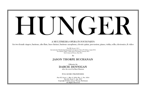 hunger score